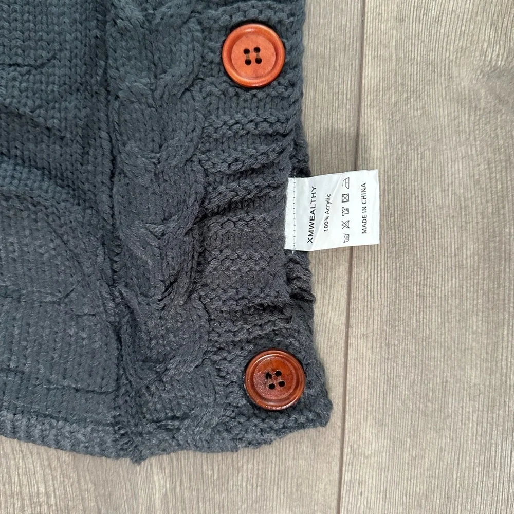 New Boutique Knit Baby Hooded Swaddling Blanket